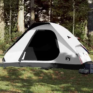 Namioty i tipi dla dzieci - The Living Store Namiot turystyczny - 6-os. - biały - zaciemniany - wodoszczelny - Namiot - miniaturka - grafika 1