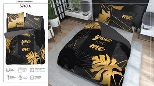 Detexpol Pościel 160x200 bawełniana Komplet Holenderska Ty i Ja Tou&Me 3740A_20211203055031 - Pościel - miniaturka - grafika 1