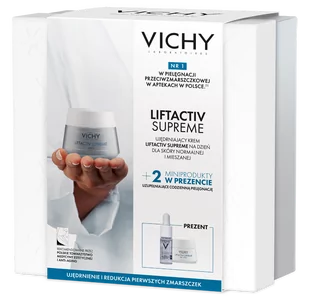 Vichy Liftactiv Supreme promocyjny zestaw - krem przeciwzmarszczkowy do cery normalnej i mieszanej 50 ml + miniprodukty - Zestawy kosmetyków damskich - miniaturka - grafika 1