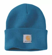 Czapki damskie - Czapka zimowa Carhartt Acrylic Watch Hat A18 Marine Blue - miniaturka - grafika 1