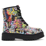 Buty dla dziewczynek - Trzewiki DeeZee CEO-AVO-81587-001 - miniaturka - grafika 1