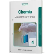 Podręczniki dla liceum - Chemia 4. Maturalne karty pracy. Liceum i technikum. Zakres rozszerzony - miniaturka - grafika 1