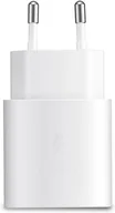 Ładowarki do telefonów - Ładowarka sieciowa USB-C biała 25W szybkie ładowanie zasilacz kompaktowy - miniaturka - grafika 1