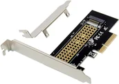 Kontrolery - InLine® PCIe Karte zu 1x intern NVMe M.2 Key M, PCIe x4 - miniaturka - grafika 1