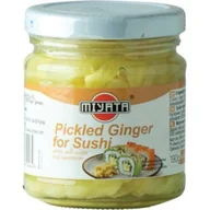 Szybkie dania obiadowe - Imbir biały do sushi Pickled Ginger 190g - Miyata - miniaturka - grafika 1