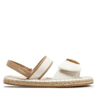 Buty dla dziewczynek - Espadryle Mayoral 47552 Écru - miniaturka - grafika 1