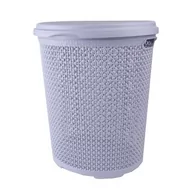 Kosze na bieliznę - Brudniak Flexy 45 l błękitny - miniaturka - grafika 1