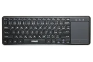 Klawiatury - Evolveo WK32BG klawiatura TV RF Wireless QWERTY Angielski Czarny WK32BG - miniaturka - grafika 1