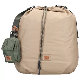 Torebki damskie - Camel Active Laona Torebka worek 46 cm beige 330602-23 - grafika 1