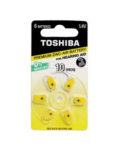 Toshiba Baterie cynkowo-powietrzne PR70 NE DP-6 - Baterie i akcesoria - miniaturka - grafika 1