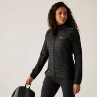 Kurtki i kamizelki sportowe damskie - Regatta Kurtka damska hybrydowa Andreson Czarny, Rozmiar: 46 - miniaturka - grafika 1