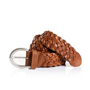 TOM TAILOR Pasek damski TTLISA, jasny brąz, 100, jasnobrązowy - Paski - miniaturka - grafika 1