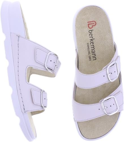 Berkemann Damskie kapcie Lucinda, Dark Stone, 40 2/3 EU