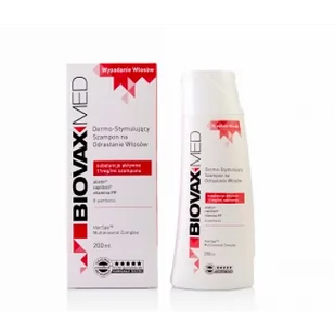 Lbiotica Biovax Med Dermo-Stymulujący szampon na odrastanie włosów 200ml - Szampony do włosów - miniaturka - grafika 1