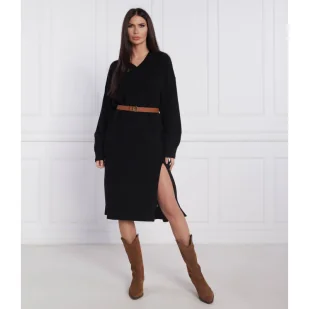 Samsøe Samsøe Wełniana sukienka - Sukienki - miniaturka - grafika 1