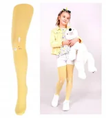 Rajstopy - Yo! Rajstopy żółte z królikiem 40 DEN, 128-134 - miniaturka - grafika 1