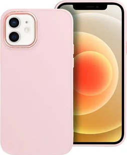 OEM Futerał FRAME do IPHONE 12 / 12 Pro pudrowy róż - Etui i futerały do telefonów - miniaturka - grafika 1