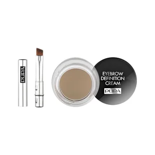 Pupa Pupa Eyebrow Definition Cream krem do stylizacji brwi 001 Ash 2,7ml - Pozostałe kosmetyki - miniaturka - grafika 2