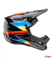 Kaski rowerowe - Kask full face 100% Aircraft Composite Helmet knox black - miniaturka - grafika 1