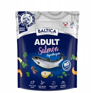 Baltica Adult Salmon łosoś Hypo XS/S 1 KG - Sucha karma dla psów - miniaturka - grafika 1
