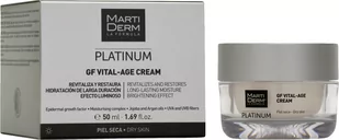 MartiDerm Platinum Gf Vital Age Krem do skóry suchej 50 ml (8437000435402) - Kremy do twarzy - miniaturka - grafika 1