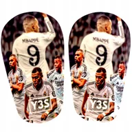 Piłka nożna - Ochraniacze MBAPPE piłkarskie dla DZIECI I DOROSŁYCH profesjonalne MAŁE - miniaturka - grafika 1