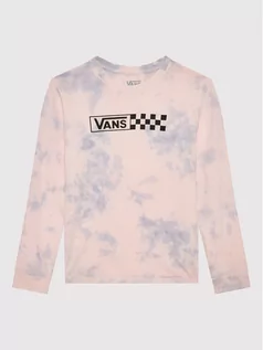 Bluzy dla chłopców - Vans Bluzka Super Fun Wash VN0A7RR3 Różowy Regular Fit - grafika 1