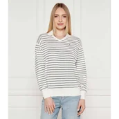 Swetry damskie - Tommy Hilfiger Polo | Loose fit - miniaturka - grafika 1