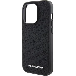 Etui Karl Lagerfeld Quilted K Pattern na iPhone 15 Pro - czarne - Etui i futerały do telefonów - miniaturka - grafika 6
