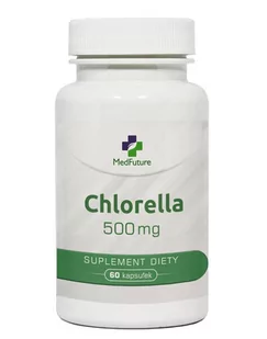 MEDFUTURE Chlorella ekstrakt - 60 kapsułek - Odchudzanie i oczyszczanie - miniaturka - grafika 1