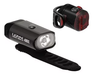 Zestaw oświetlenia Lezyne Mini Drive 400 Przód 400 Lumenów - Lampki rowerowe - miniaturka - grafika 1