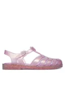 Sandały damskie - Melissa Sandały Melissa Possession Shiny Ad 33520 Fioletowy - miniaturka - grafika 1