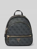 Plecaki - Plecak z nadrukiem z logo na całej powierzchni model ‘Manhattan’ - miniaturka - grafika 1