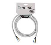 Kable - Metpol 3x2,5 dł. 3 m H05VV-F 3G2,5 L-3000 art. 1351699/2032 - miniaturka - grafika 1