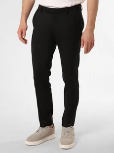 JOOP! Spodnie - Blayr Mężczyźni Slim Fit Wełna czarny jednolity, 25 - Spodnie męskie - miniaturka - grafika 1