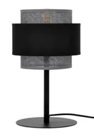 Lampy stojące - Lampka nocna stołowa z podwójnym abażurem - 10X A709 Dagna - miniaturka - grafika 1