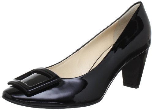 Högl shoe fashion GmbH 5-106424-01000 czółenka damskie, czarny - Schwarz Schwarz 0100-38 EU