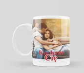 Kubki - KUBEK Z TWOIM ZDJĘCIEM PREZENT NA WALENTYNKI - miniaturka - grafika 1