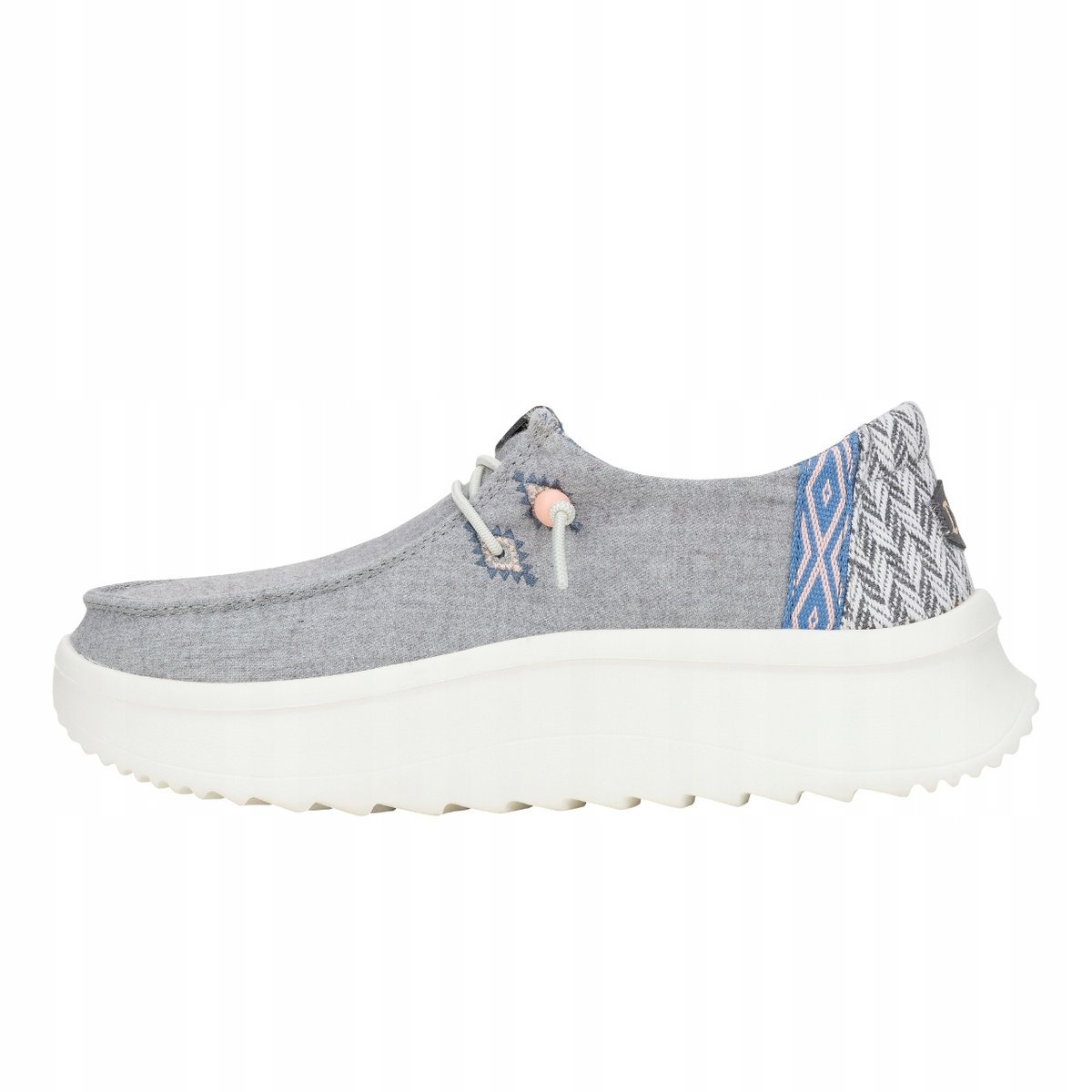Damskie Lekkie Mokasyny Buty Półbuty Wsuwane HeyDude Wendy Peak Chambray 39