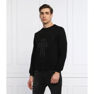 Bluzy męskie - John Richmond Bluza SWALLOT | Regular Fit - miniaturka - grafika 1
