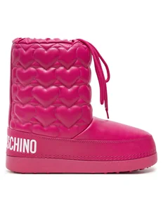 LOVE MOSCHINO Śniegowce JA24082G1LISE626 Różowy - Śniegowce damskie - miniaturka - grafika 1