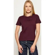Koszulki i topy damskie - Tommy Hilfiger T-shirt Regular Fit - miniaturka - grafika 1