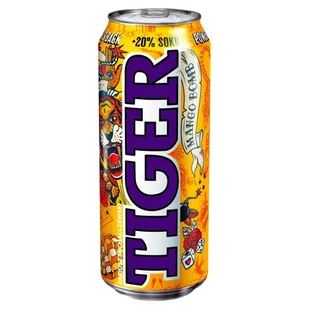 Tiger Mango Bomb Gazowany napój energetyzujący 500 ml - Napoje energetyczne i izotoniczne - miniaturka - grafika 1