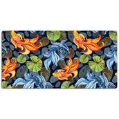 Podkładki na biurko - Podkładka na biurko Złote ryby 120x60 cm - miniaturka - grafika 1