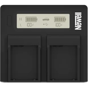 Ładowarka dwukanałowa NEWELL DC-LCD do akumulatorów Canon BP-A30/A60/A90 - Ładowarki i akumulatory - miniaturka - grafika 1