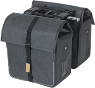 Sakwy rowerowe - Basil Urban Dry Double Pannier Bag MIK 50l, charcoal melee 2021 Sakwy 17797 - miniaturka - grafika 1