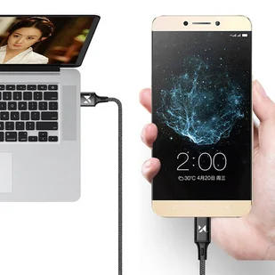 Wozinsky Kabel przewód USB - Lightning 2,4A 1m biały WUC-L1W - Kable USB - miniaturka - grafika 11