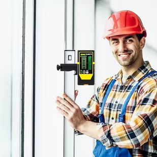KAIWEETS LR100G Laser Detector, Double-sided Receiver, Working Range Up to 196ft, Adjustable Beeper, Rod Clamp - Multimetry - miniaturka - grafika 2