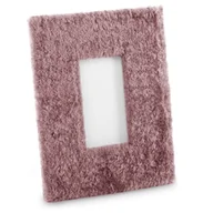 Ramki na zdjęcia - Ameliahome Ramka Na Zdjęcia Fur 19X24 Brudny Róż - miniaturka - grafika 1