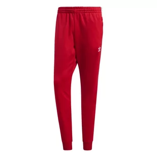 Spodnie dresowe męskie adidas Adicolor Classics SST czerwone IB1412-XXL - Dresy męskie - miniaturka - grafika 1